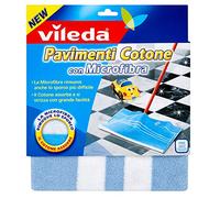 6x Vileda Pavimenti Cotone Con Microfibra 50X50Cm 1Pz