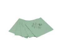 Vileda Professional,Panno microfibra riciclata r-MicronQuick,Verde,5pz