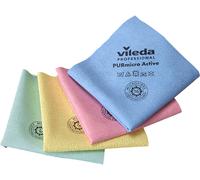 Vileda Professional Panno PurMicro Active Multicolore 4u Microfibra alte