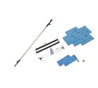 Vileda Professional, SprayPro Inox Kit, Sistema lavapavimenti piani spray, Pulizia macchie, Manico con serbatoio 10ml, 1 Telaio express pro 40cm, 2 Mop express blu, 5 Panni microfibra TNT