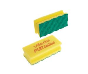 Vileda PUR Active - Spugna professionale, 10 pezzi, colore: Giallo