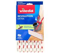 Vileda revolution 2in1 panno ricambio mocio in microfibra 3 PEZZI Nuovo