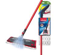 Vileda Ricambi Per Mocio Con Spremitura Spin Mop Microfibra Set Completo