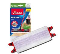 Vileda Ricarica Ultramax Care, Confezione da 1, per Pavimenti delicati, in Microfibra, 100% Riciclata, Pulizia Delicata dei Pavimenti in parquet