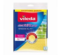 10 pezzi Vileda ACTIFIBRE Vetri e Finestre Panno in microfibra giallo 32x36 cm