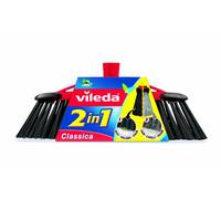 Vileda Scopa Classica 2 in 1 da Interni Pulizie Polvere Capelli 2 PEZZI sporco