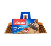12 pezzi Vileda Scopa 2 IN 1 Parquet Pavimenti con Due Fibre