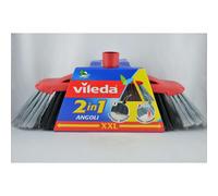 12 pezzi Vileda Scopa 2 IN 1 Angoli Scopa Pavimenti con Doppio Angolo