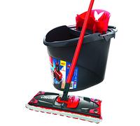Vileda - Set completo con sistema Ultramat con, Panno in microfibra e Ultramat secchio con Power Stampa