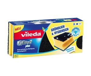 vileda Set di 3 pagliette Glitzi Plus