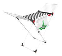 Vileda Soft Care, Stendibiancheria a cavalletto che non segna il bucato, Movimentazione sicura, Semplice da riporre, Per interni ed esterni, Pieghevole