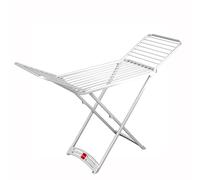 Vileda Solar Stendibiancheria a Cavalletto, in Resina, da Esterno con Ruote, 9.5 x 55 x 125.5 cm, Bianco