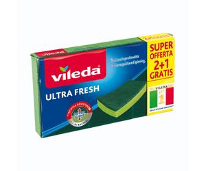 Vileda Spugna Ultrafrash 2+1Pezzi