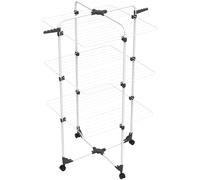 Vileda Modular 3 | Stendibiancheria a torre a 3 livelli | Snodo modulabile | Facile da spostare| Per interni ed esterni | Pieghevole