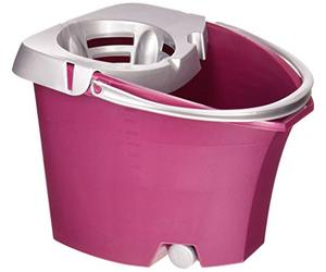 Vileda Style, Secchio con strizzatore, Viola/ grigio, 16 L