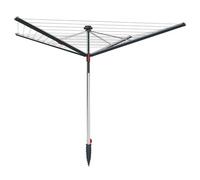 Vileda Sun-Rise Premium - Sistema di serraggio brevettato, 1,67-1,82 m, lunghezza 50 m, extra grande, colore grigio, confezione ecologica