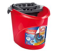 Vileda Super Easy Torsion Wringer Power Mop Secchio Rosso SuperMocio