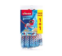Vileda SuperMocio Twin Ricambio Lavapavimenti Testa In Microfibra VIL7711650