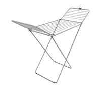 Vileda Tender | Stendibiancheria in acciaio | Fili grossi anti-piega | Griglia in alluminio | Per interni ed esterni | Pieghevole