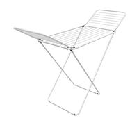 Vileda Terso | Stendibiancheria 100% alluminio | Fili grossi anti-piega | Piedinini antiscivolo | Per interni ed esterni | Pieghevole