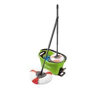 Vileda Colors Turbo EasyWring&Clean Komplett Box Lavapavimenti, Microfibra, Verde, 29.6 x 48.6 x 29.3