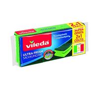 Vileda Ultra Fresh Salvaunghie Spugna, Formato 2+1, Verde