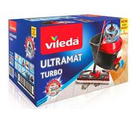 MOCIO VILEDA UltraMat Turbo Mop piatto Set Moderno sistema di pulizia