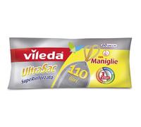 Vileda UltraSac SupeRinforzato Sacchi Immondizia, con Maniglie - 10 Pezzi