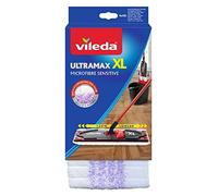 VILEDA XL Sensitive Ultramax-Copertura di Ricambio per mocio, Argento, Einzelpack, 72 unità