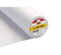 Vilene - Interfacciamento termoadesivo, 1 m x 90 cm, colore: Bianco