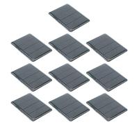 Vilgftyiet 10 celle solari policristalline da 2 V, 150 mA, pannelli compatti da 60 x 45 mm per progetti fai da te di energia rinnovabile, illuminazione da cortile, piccoli sistemi esterni e