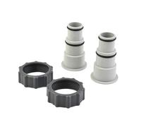 Vilgftyiet 2 adattatori per tubi flessibili per generatori di cloro Intex e sistemi di sale di ricambio A W/collare filettato pompe di collegamento coppie parti