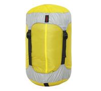 Vilgftyiet 2 cinghie di compressione e fibbie a sgancio rapido, borsa portaoggetti leggera e impermeabile, ripiegabile, per campeggio, escursionismo, zaino in spalla (blu/giallo)