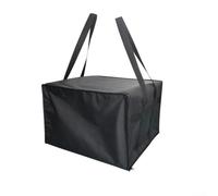 Vilgftyiet Borsa per pizza extra large, 50,8 cm, contiene 7 pizze calde | Mantiene il cibo caldo per oltre 2 ore, si adatta a 7 pizze, 50,8 x 50,8 x 35,6 cm, ideale per i corrieri, colore nero