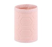 Vilgftyiet Braccialetto sportivo per tennis, basket, palestra, assorbe il sudore, con compressione elastica, 8 x 10 cm, compatibile con paramani, nero