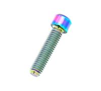 Vilgftyiet Bullone per pedivella in lega per Shimano per pedivella per bicicletta, M6 x 18 mm/M6 x 25 mm, compatibile con viti di fissaggio per freni a disco Mountain Road per bici, confezione da 2