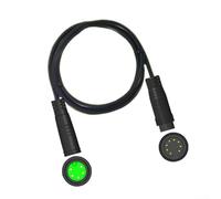 Vilgftyiet Cavo di visualizzazione impermeabile da 8 pin a 5 pin per controller KT, per cavo di prolunga one-to-one con interfaccia verde per mountain bike elettrica, opzione 300 mm (300 mm)