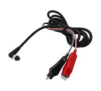 Vilgftyiet Cavo elettrico per mulinello da pesca con connettore a gomito a 90° per Daiwa e per mulinelli Shimano, filo di rame puro a 2 fili, sezione trasversale 1,5 mm², isolamento in PVC, lunghezza