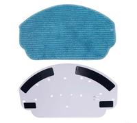 Vilgftyiet Cecotec - Kit di ricambio per mocio in microfibra per CONGA 999 M10 per KABUM Smart 100 Manvins per G20, include panno e supporto per robot aspirapolvere, confezione da 2