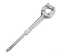 Vilgftyiet Chiave professionale per apertura tamburi in alluminio per standard da 5,1 cm e 1,9 cm, chiave sicura senza scintille per fusti dell'olio
