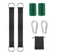 Vilgftyiet Cinghie resistenti per altalena da 500 kg, con cuscinetti di protezione per alberi, 5 cm x 150 cm/300 cm, fettuccia in poliestere per sedie sospese all'aperto, altalena da giardino, portico