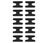 Vilgftyiet Confezione da 10 protezioni per scarponi da sci tagliabili, in EVA, per un comodo assorbimento degli urti, con supporto resistente, compatibili con uomini, donne e adulti