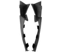 Vilgftyiet Coppia di coperture tergicristallo anteriori per Nissan Kicks (2016 - 2020) - Sostituzione diretta in plastica, plug and play, nessun montaggio richiesto