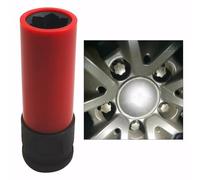 Vilgftyiet CTA Tools 4218 - Chiave a bussola a forma di fiore, 17 mm, 6 punti, strumento di rimozione bulloni per ruote Mercedes-Benz (dal 2009 ad oggi), lunghezza 85 mm con manicotto protettivo