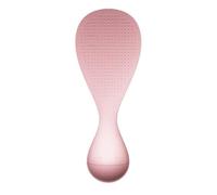 Vilgftyiet Cucchiaio da riso con manico verticale per un facile accesso e conservazione, realizzato in materiale PP, 17 x 6,6 cm, in rosa, bianco o blu rosato