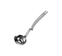 Vilgftyiet Cucchiaio filtro olio in acciaio inossidabile 304 27 cm | Separa l'olio in modo efficiente mantenendo le mani al sicuro con un manico resistente al calore da 27 cm.