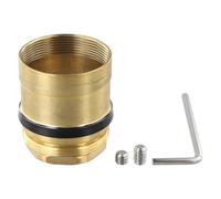 Vilgftyiet Dado di ricambio in ottone per cartuccia filtrante RP51503, include rondella, a prova di perdite, adatto per sistemi di filtraggio per piscine domestiche