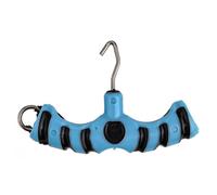 Vilgftyiet Estrattore per nodi per pesca alla carpa, terminale in plastica e acciaio, con manico ergonomico, stringi nodi compatto per accessori da pesca, blu (7,2 x 4,5 cm)