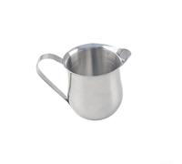 Vilgftyiet for eagle - Brocca per latte in acciaio inox per latte art, brocca di precisione per schiumare il caffè, con manico ergonomico e facile da pulire, argento (150 ml)