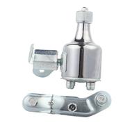 Vilgftyiet Generatore dinamo per bicicletta in alluminio per bicicletta e fanale posteriore - Uscita CA 12V 6W ad attrito, montaggio sulla ruota anteriore, compatibile con mountain bike e bici